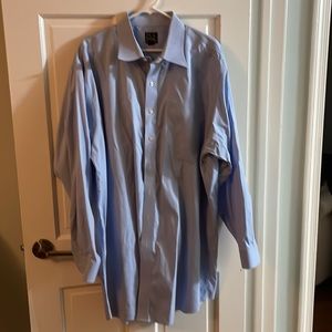 Light blue Oxford size 18 1/2 36 inch sleeve